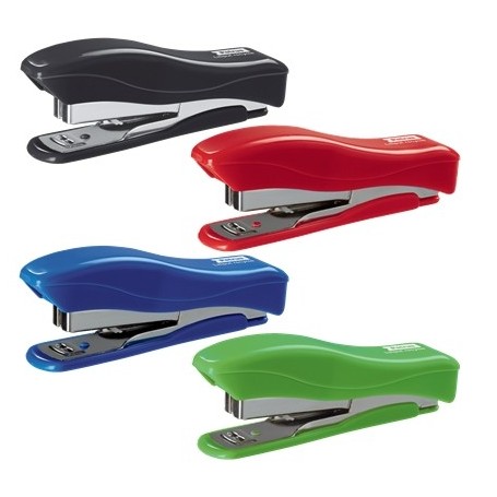 PETRUS 200 LILIPUT RECYCLED GRAPADORA + 1 CAJA DE 1.000 GRAPAS 23/6 - HASTA 12 HOJAS - GRAPAS 23/6 - FABRICADA CON UN 85% DE PLA