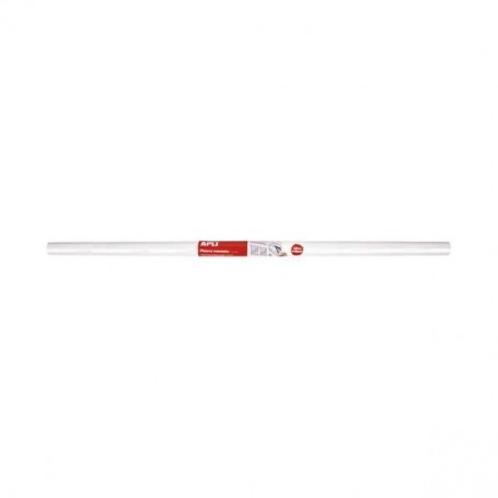 APLI PIZARRA BLANCA ADHESIVA EN ROLLO 2 X 1 M - ADHESIVO REPOSIONABLE - PARA SUPERFICIES LISAS Y SOLIDAS - FACIL Y RAPIDA DE LIM