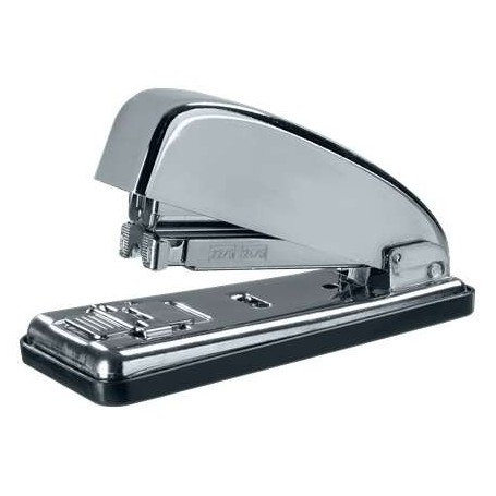 PETRUS 226C GRAPADORA METALICA - HASTA 30 HOJAS - GRAPADO CERRADO, ABIERTO Y CLAVADO - CROMADO