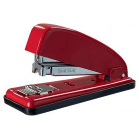 PETRUS 226 GRAPADORA METALICA - HASTA 30 HOJAS - GRAPADO CERRADO, ABIERTO Y CLAVADO - ROJO