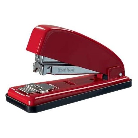 PETRUS 226 GRAPADORA METALICA - HASTA 30 HOJAS - GRAPADO CERRADO, ABIERTO Y CLAVADO - ROJO