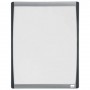 NOBO PIZARRA BLANCA MAGNETICA PEQUEÑA CON MARCO ARQUEADO 280X335 - ALMOHADILLAS ADHESIVAS E IMANES