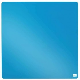 NOBO TILE MINI PIZARRA MAGNETICA 360X360MM - SIN MARCO - BORRADO EN SECO - AZUL