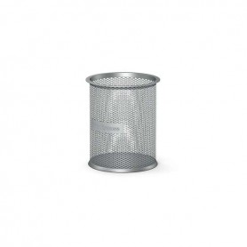 ERICHKRAUSE COMPASS CLASSIC PORTALAPICES REDONDO 90?100MM - BASE REDONDA DE ACERO INOXIDABLE - DISEÑO MODERNO Y ELEGANTE - P