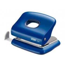 RAPID FC20 TALADRO PERFORADOR - HASTA 20 HOJAS - FACIL VACIADO - PUNZONES 5.5MM - AZUL