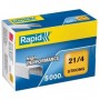 RAPID CAJA DE 5000 GRAPAS 21/4 - ALAMBRE REFORZADO GALVANIZADO - PATILLA DE 4MM