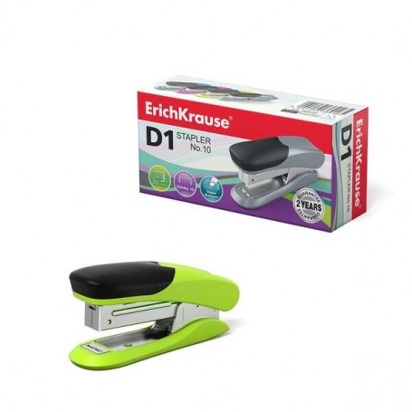 ERICHKRAUSE GRAPADORA ?10 D1 - HASTA 20 HOJAS - PLASTICO RESISTENTE A GOLPES - MECANISMO DE ACERO DE ALTA CALIDAD