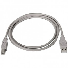 AISENS CABLE USB 2.0 IMPRESORA - TIPO A MACHO A TIPO B MACHO - 4.5M - BEIGE