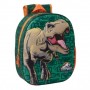 SAFTA JURASSIC WORLD MOCHILA 3D DE 8.64L - PORTABOTELLAS - TARJETA DE IDENTIFICACION PERSONAL - HOMBRERAS ACOLCHADAS - 27X33X10C