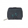 SAFTA STITCH GRAY MONEDERO CON BILLETERA - COMPARTIMENTO PARA BILLETES Y TARJETAS - CIERRE CON IMAN - COMPARTIMENTO PARA MONEDAS