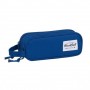 SAFTA BLACKFIT8 OXFORD PORTATODO - 2 COMPARTIMENTOS CON CREMALLERAS - ASA LATERAL - 1L - 210X60X80MM - AZUL OSCURO