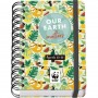 DOHE WWF TROPIC AGENDA ESCOLAR 25/26 ESPIRAL WIRE’O A6 - DIA PAGINA - PAPEL 80G/M2 - 4 HOJAS DE PEGATINAS - CUBIERTA DE CARTON 