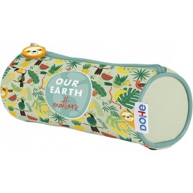 DOHE WWF TROPIC PORTATODO SIMPLE REDONDO - CIERRE CON CREMALLERA Y TIRADOR DE GOMA