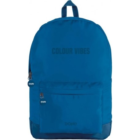 DOHE DAYPACK COLOUR VIBES MOCHILA ESCOLAR - VARIOS COMPARTIMENTOS - ASA SUPERIOR - TIRANTES ACOLCHADOS Y AJUSTABLES - FABRICADA 