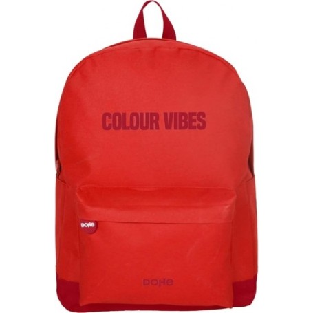 DOHE DAYPACK COLOUR VIBES MOCHILA ESCOLAR - VARIOS COMPARTIMENTOS - ASA SUPERIOR - TIRANTES ACOLCHADOS Y AJUSTABLES - FABRICADA 