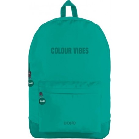 DOHE DAYPACK COLOUR VIBES MOCHILA ESCOLAR - VARIOS COMPARTIMENTOS - ASA SUPERIOR - TIRANTES ACOLCHADOS Y AJUSTABLES - FABRICADA 