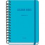 DOHE COLOUR VIBES AGENDA ESCOLAR 25/26 ESPIRAL WIRE’O A5 - SEMANA VISTA - PAPEL 80G/M2 - 4 HOJAS DE PEGATINAS - CUBIERTA DE CAR