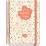 DOHE BUBBLES AGENDA ESCOLAR 25/26 ESPIRAL A5 - SEMANA VISTA - PAPEL 70G/M2 - 4 HOJAS DE PEGATINAS - CUBIERTA DE CARTON PLASTIFIC
