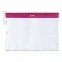 DOHE BOLSA CREMALLERA PVC - 32X24MM - IDEAL PARA DOCUMENTOS A4 - RESISTENTE Y DURADERA