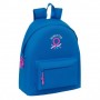 SAFTA BENETTON BASICS AZULINA MOCHILA - BOLSILLO FRONTAL - HOMBRERAS ACOLCHADAS - DOBLE TIRADOR EN CREMALLERA - ASA DE MANO SUPE