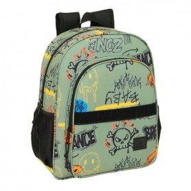 SAFTA GRAFFITI ZONE MOCHILA - ADAPTABLE A CARRO - BOLSILLOS LATERALES - DOBLE TIRADOR - HOMBRERAS ACOLCHADAS - BOLSILLO FRONTAL 