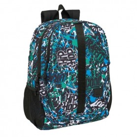 SAFTA GRAFFITI GO MOCHILA ADAPTABLE A CARRO - PORTABOTELLAS - DOS COMPARTIMENTOS GRANDES - TIRADOR DOBLE - HOMBRERAS ERGONOMICAS