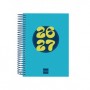 FINOCAM COOL AGENDA ESCOLAR 26/27 - 1 DIA POR PAGINA - FORMATO 8º - 120X164MM - TAPAS DE CARTON FORRADO - PAPEL DE 80G/M2 - ESP