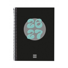 FINOCAM COOL AGENDA ESCOLAR 26/27 - SEMANA VISTA HORIZONTAL - FORMATO 4º - 155X212MM - TAPAS DE CARTON FORRADO - PAPEL DE 80G/M