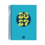 FINOCAM COOL AGENDA ESCOLAR 26/27 - 1 DIA POR PAGINA - FORMATO 4º - 155X212MM - TAPAS DE CARTON FORRADO - PAPEL DE 80G/M2 - ESP