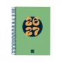 FINOCAM COOL AGENDA ESCOLAR 26/27 - 1 DIA POR PAGINA - FORMATO 4º - 155X212MM - TAPAS DE CARTON FORRADO - PAPEL DE 80G/M2 - ESP