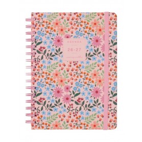 FINOCAM MONIQUILLA AGENDA ESCOLAR 26/27 - SEMANA VISTA HORIZONTAL - FORMATO E10 - 155X212MM - TAPA DURA - PAPEL DE 80G/M2 - ESPI
