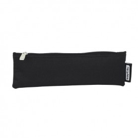 SAFTA PORTATODO - CREMALLERA - 200X60MM - NEGRO