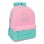 SAFTA BENETTON DOLCE MOCHILA ADAPTABLE A CARRO - BOLSILLOS LATERALES - DOBLE TIRADOR EN CREMALLERA - ERGONOMIA ACOLCHADA - ASA S
