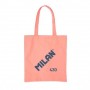 MILAN COLECCION 430 TOTE BAG BOLSA DE TELA - TAMAÑO  50X38X41CM - ASA LARGA 27CM - TEJIDO 'RIPSTOP' - ROSA