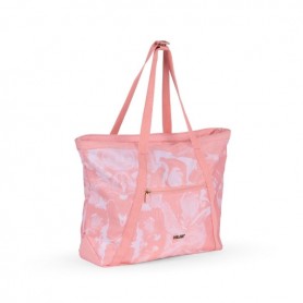 MILAN COLECCION LAVA BOLSO SHOPPER 18.5L - GRAN CAPACIDAD - CIERRE DE CREMALLERA - TAMAÑO 52X36X3CM - ROSA