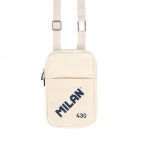 MILAN COLECCION 430 BOLSO PEQUEÑO BANDOLERA - TAMAÑO BOLSO 19X2.3X12.8CM - CIERRE DE CREMALLERA - MOSQUETON DE ALUMINIO 