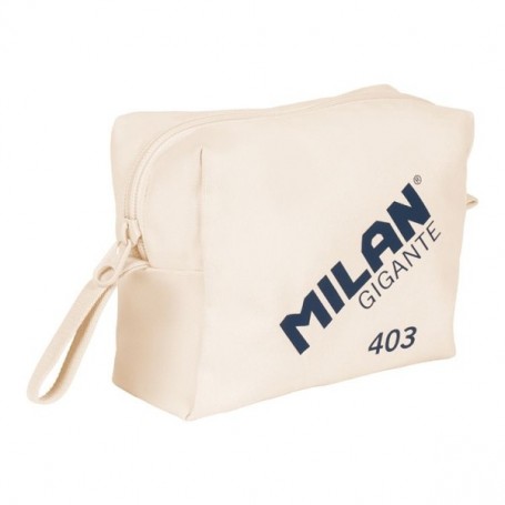 MILAN SERIE 1918 GIGANTE 403 NECESER DE GRAN CAPACIDAD - TAMAÑO 27X20X11CM - 2 COMPARTIMENTOS INTERIORES - CIERRE DE CREMALL