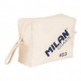 MILAN SERIE 1918 GIGANTE 403 NECESER DE GRAN CAPACIDAD - TAMAÑO 27X20X11CM - 2 COMPARTIMENTOS INTERIORES - CIERRE DE CREMALL