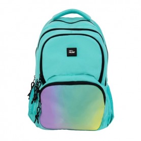 MILAN SUNSET MOCHILA ESCOLAR 25L - BOLSILLOS LATERALES DE MALLA - COMPARTIMENTO INTERIOR PARA PORTATIL - 4 CREMALLERAS - 46.5X30