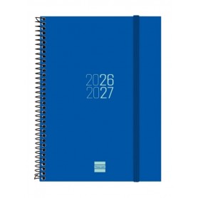 FINOCAM ESPIR AGENDA ESCOLAR 26/27 - SEMANA VISTA HORIZONTAL - FORMATO E10 - 155X212MM - TAPAS DE POLIPROPILENO - PAPEL DE 80G/M