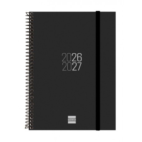 FINOCAM ESPIR AGENDA ESCOLAR 26/27 - SEMANA VISTA HORIZONTAL - FORMATO E10 - 155X212MM - TAPAS DE POLIPROPILENO - PAPEL DE 80G/M