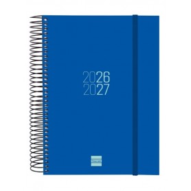 FINOCAM ESPIR AGENDA ESCOLAR 26/27 - 1 DIA POR PAGINA - FORMATO E10 - 155X212MM - TAPAS DE POLIPROPILENO - PAPEL DE 70G/M2 - ESP