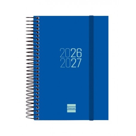 FINOCAM ESPIR AGENDA ESCOLAR 26/27 - 1 DIA POR PAGINA - FORMATO E8 - 120X171MM - TAPAS DE POLIPROPILENO - PAPEL DE 70G/M2 - ESPI