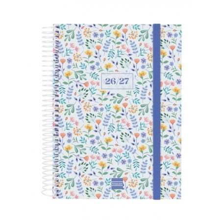 FINOCAM SECUNDARIA AGENDA ESCOLAR 26/27 - 1 DIA POR PAGINA - FORMATO 4º - 155X212MM - TAPAS DE POLIPROPILENO - PAPEL DE 80G/M2 
