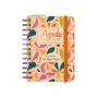 FINOCAM TALKUAL AGENDA ESCOLAR 26/27 - SEMANA VISTA HORIZONTAL - FORMATO 8º - 120X169MM - TAPA DURA - PAPEL DE 100G/M2 - ESPIRA