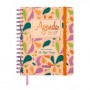 FINOCAM TALKUAL AGENDA ESCOLAR 26/27 - SEMANA VISTA HORIZONTAL - FORMATO 4º - 155X217MM - TAPA DURA - PAPEL DE 100G/M2 - ESPIRA