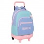 SAFTA MUNICH MELLOW MOCHILA CON CARRO - EXTRAIBLE - BOLSILLO FRONTAL - PORTABOTELLAS - TIRADOR DOBLE - HOMBRERAS ACOLCHADAS - TA