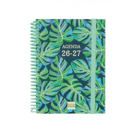 FINOCAM DIVA AGENDA ESCOLAR 26/27 - SEMANA VISTA HORIZONTAL - FORMATO 8º - 120X164MM - TAPAS DE CARTON FORRADO - PAPEL DE 80G/M