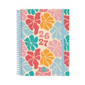 FINOCAM DIVA AGENDA ESCOLAR 26/27 - SEMANA VISTA HORIZONTAL - FORMATO 4º - 155X212MM - TAPAS DE CARTON FORRADO - PAPEL DE 80G/M