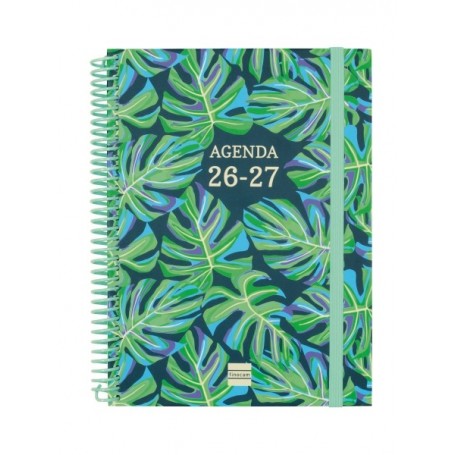 FINOCAM DIVA AGENDA ESCOLAR 26/27 - SEMANA VISTA HORIZONTAL - FORMATO 4º - 155X212MM - TAPAS DE CARTON FORRADO - PAPEL DE 80G/M